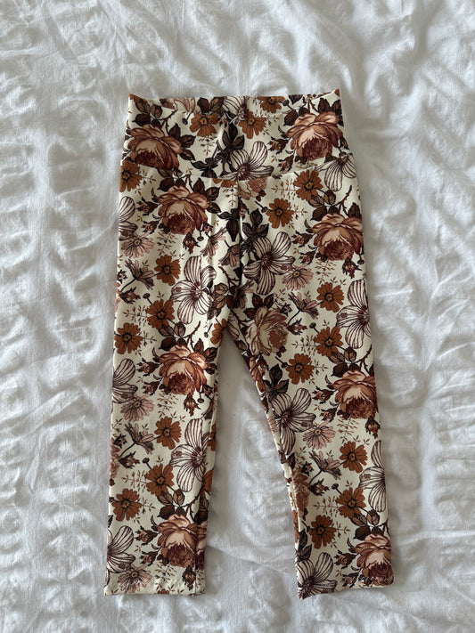 Autumn Lillies Leggings